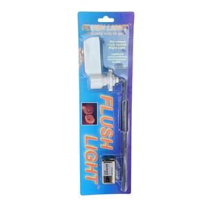 Flush Light - Toilet Handle Night Light Glow Bathroom Replacement Handle NIP